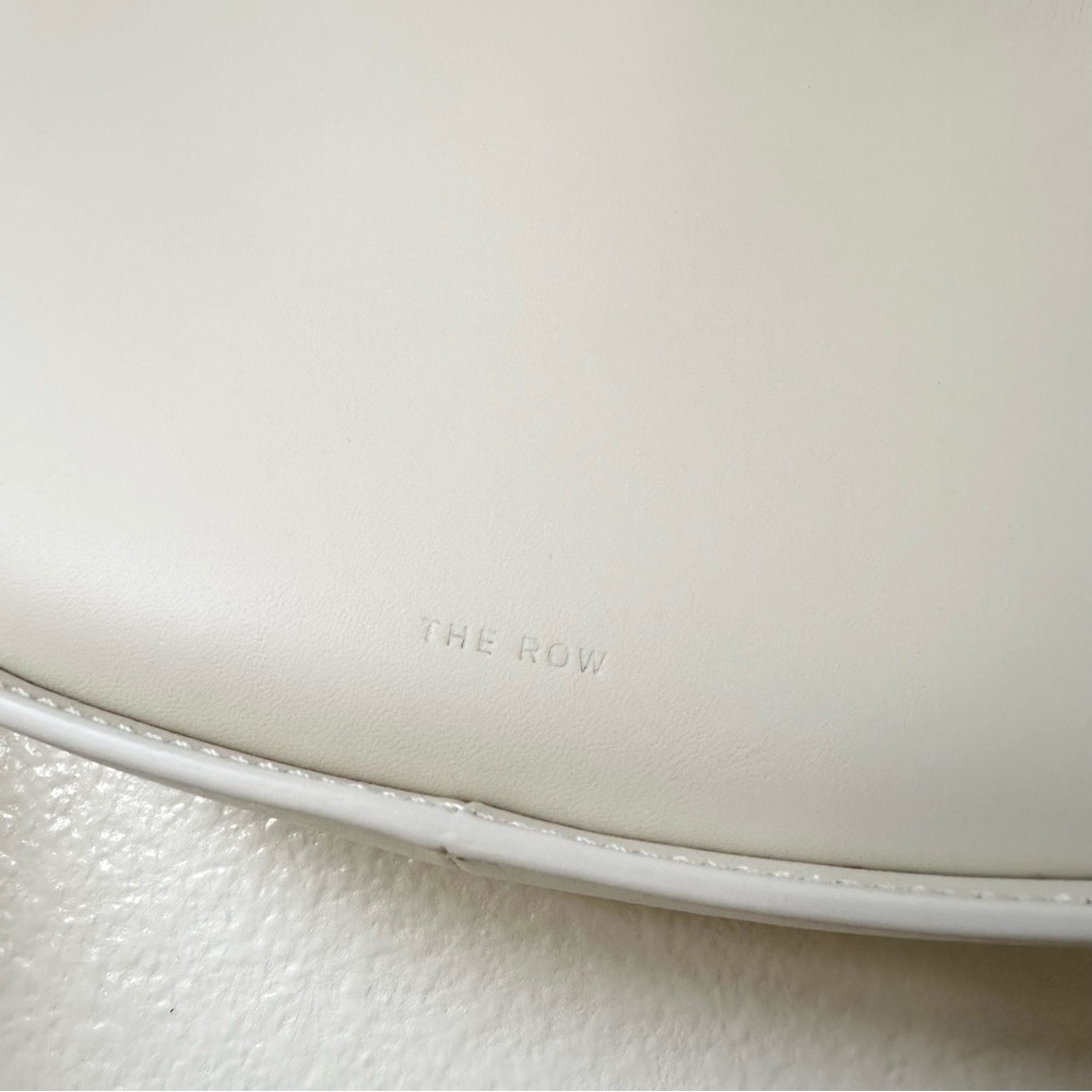 The Row Half Moon Leather Shoulder Bag - Picture 5 of 16